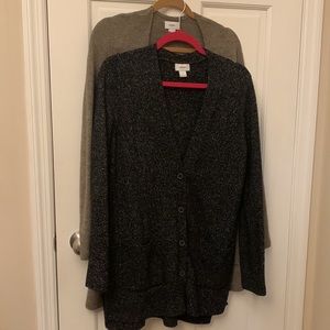 Old Navy long winter cardigan sweater bundle